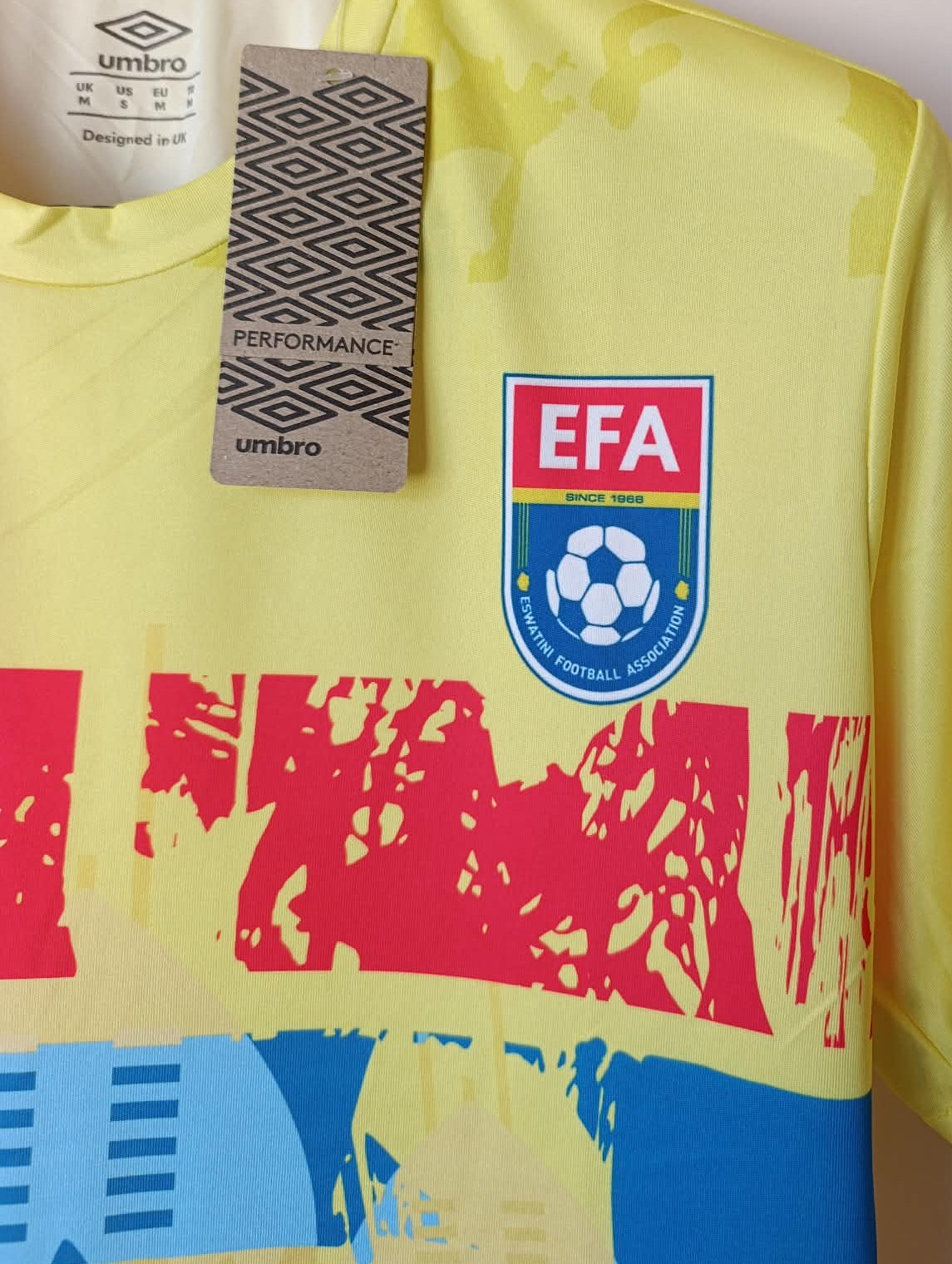 Camisa Seleção Eswatini Third 2024/25 Umbro Original Nova Africa