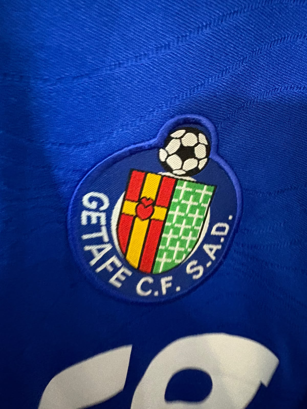 Camisa Getafe CF Azul Retrô - 27- Joma - Player Issue