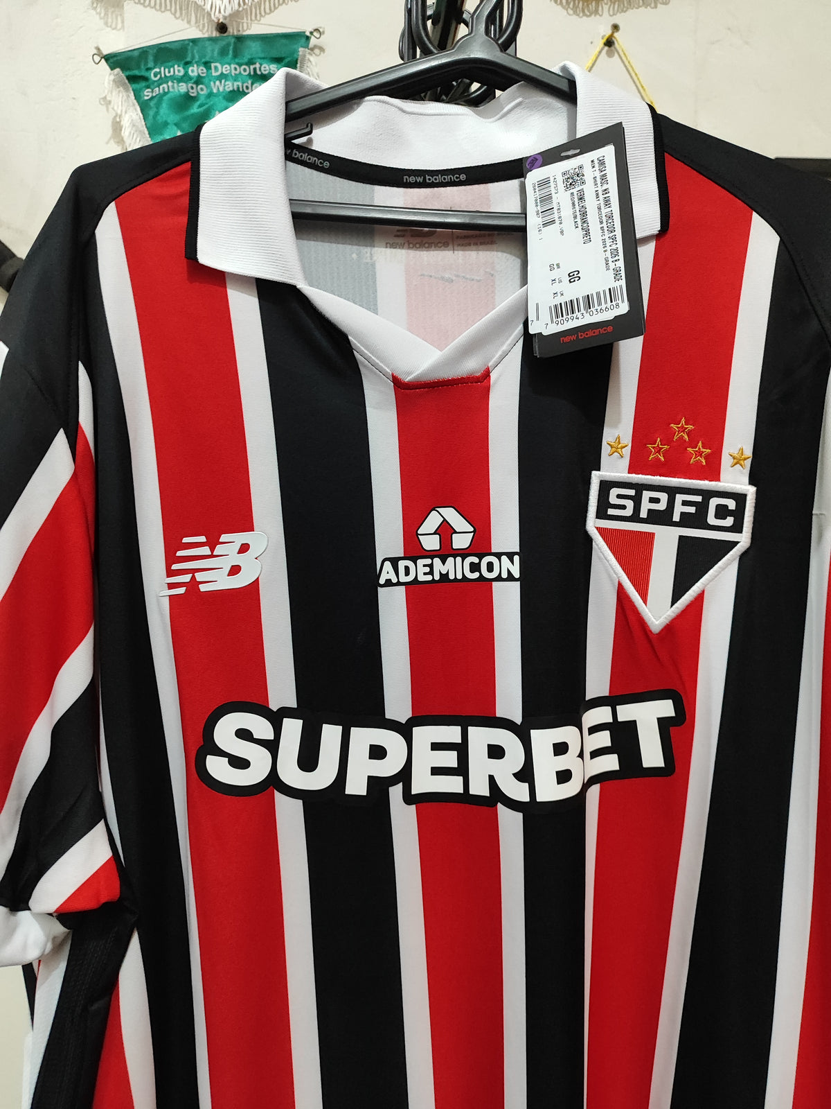 Camisa São Paulo Away 2026 New Balance - B-Grade