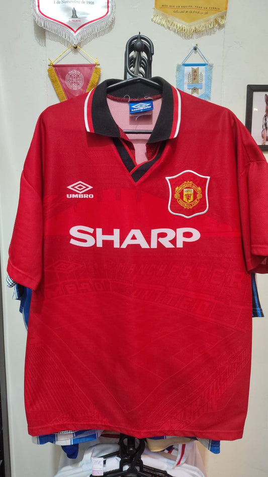 Camisa Manchester United Home 1994 1996 Umbro