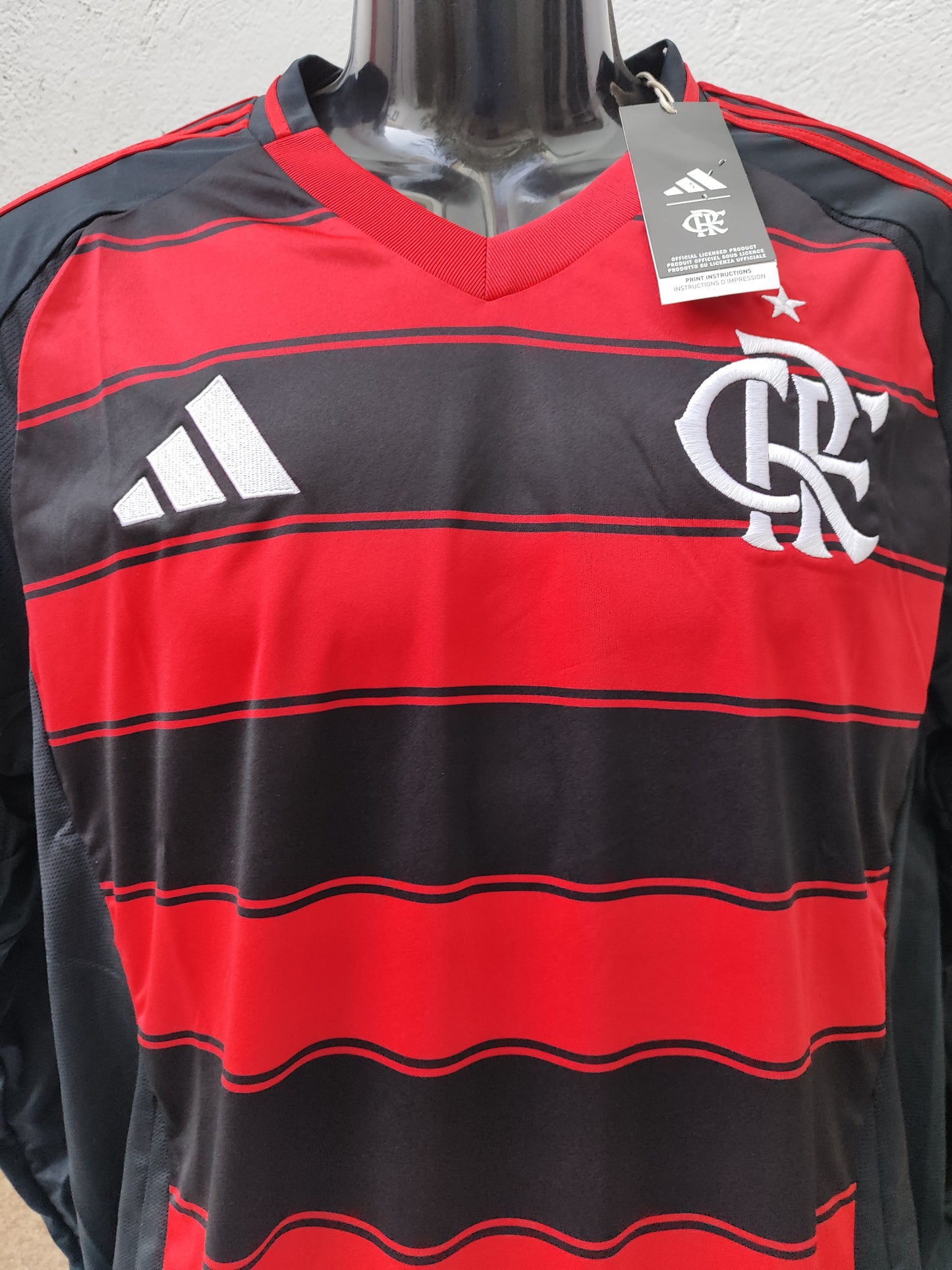 Camisa I Flamengo Manga Longa 25/26