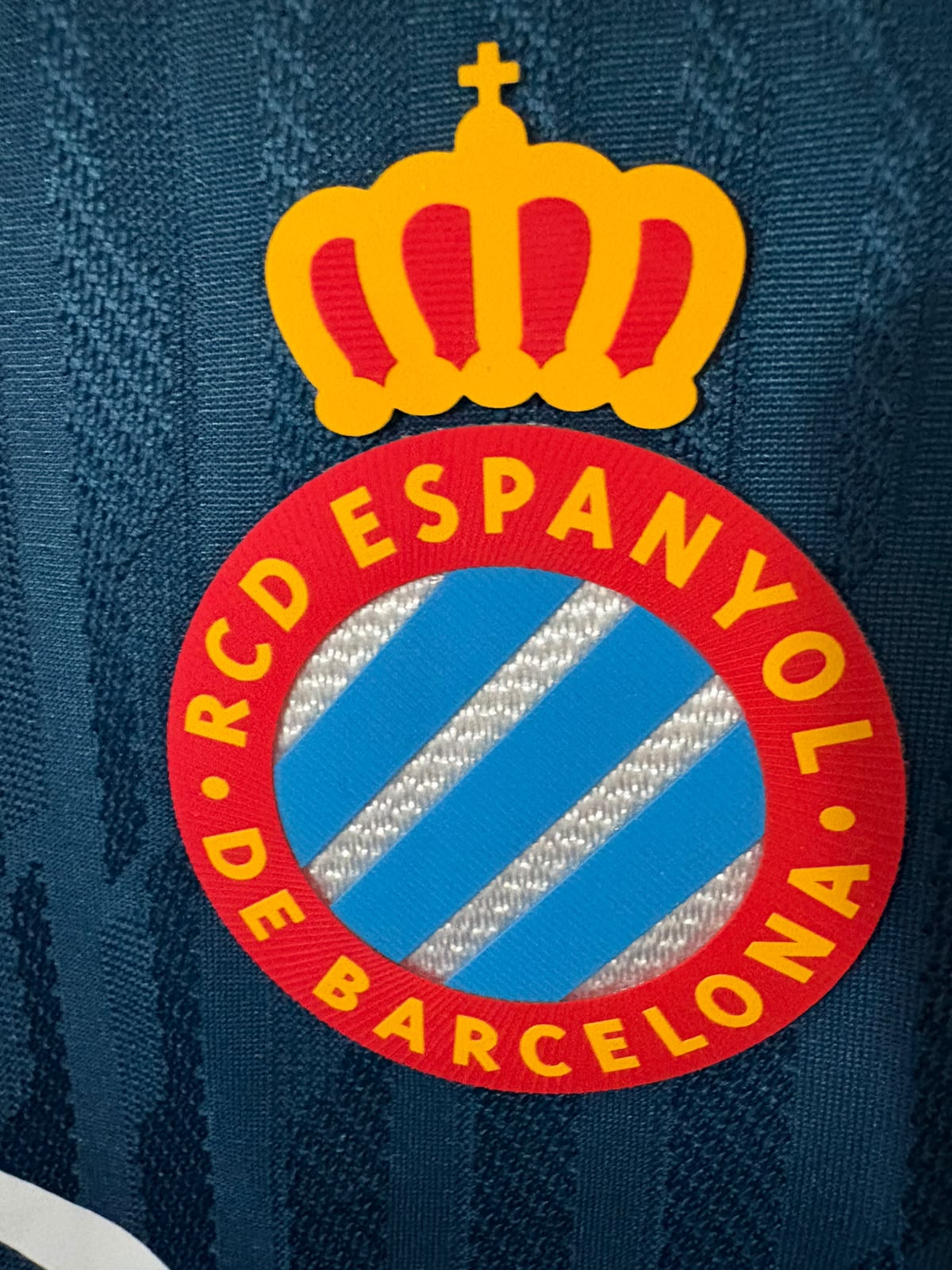 Camisa RCD Espanyol Azul-Marinho - Senyera Catalã - El Hilali 23 - Kelme