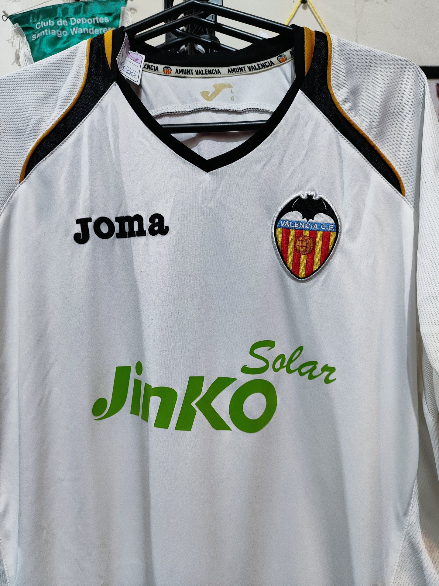 Camisa Valencia CF Home 2013-14 Joma - Jinko Solar