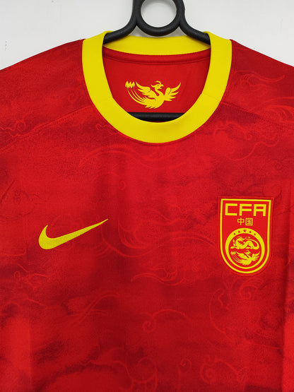 CAMISA SELEÇÃO DA CHINA 2023 - HOME "STEEL ROSES"