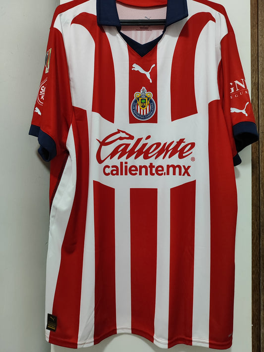 CAMISA CHIVAS GUADALAJARA 2023/2024 - VERSÃO JOGADOR