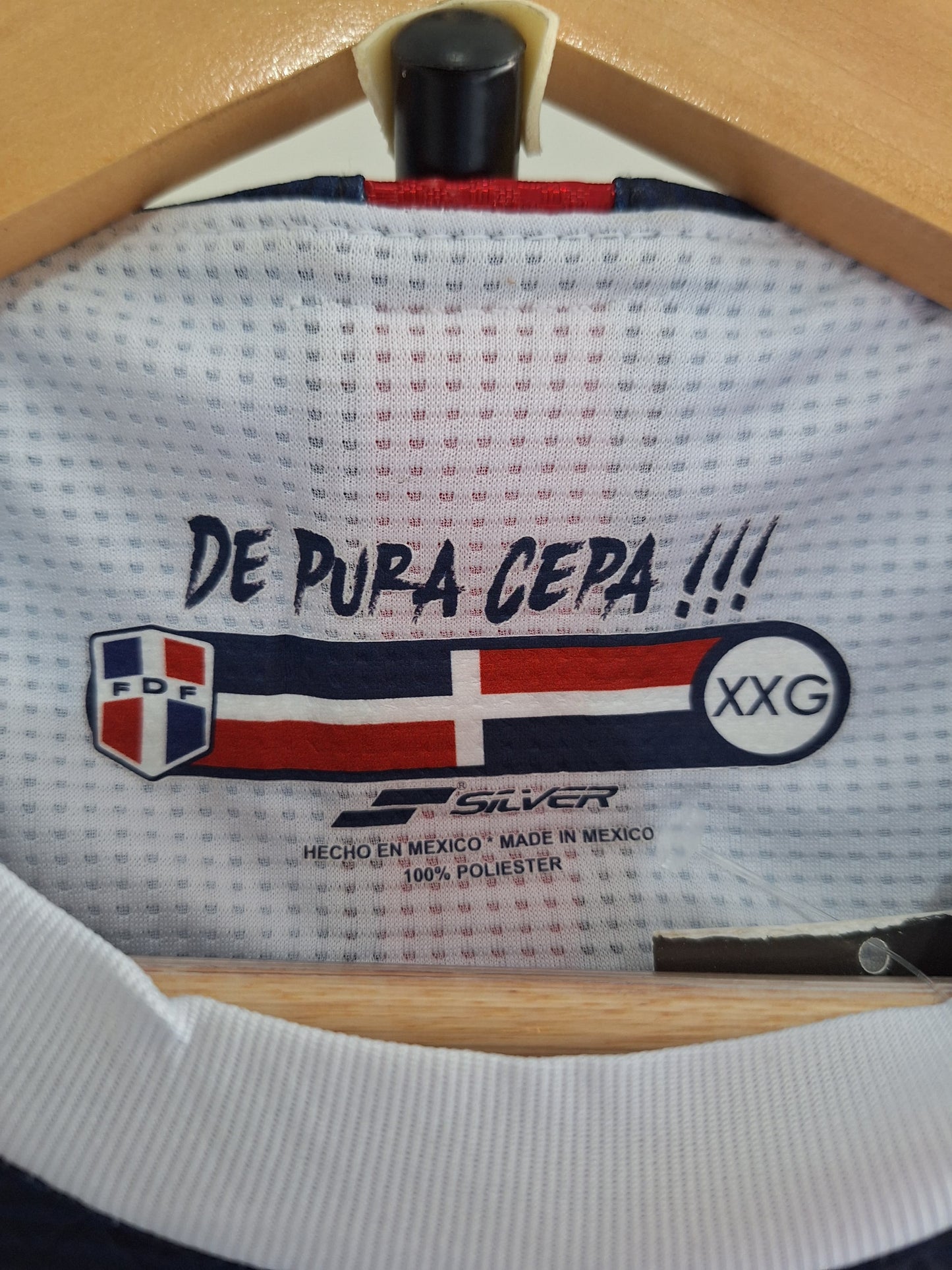 Camisa República Dominicana Home 2025 - Silver