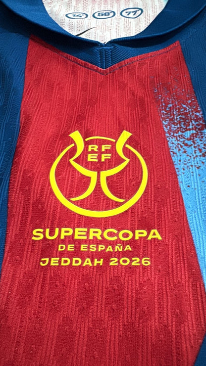 Camisa Barcelona Raphinha 11 - Player Issue - Supercopa Jeddah 2026 - Nike
