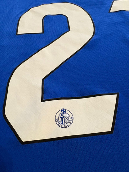 Camisa Getafe CF Azul Titular - Iglesias 21 - Joma - De Jogo