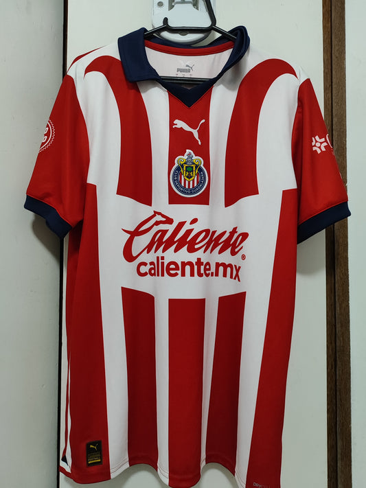CAMISA CHIVAS GUADALAJARA 2023/2024 - VERSÃO TORCEDOR