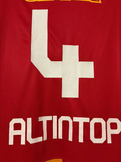 Camisa Galatasaray Bordô e Amarela - Altıntop 4 - Nike - Player Issue
