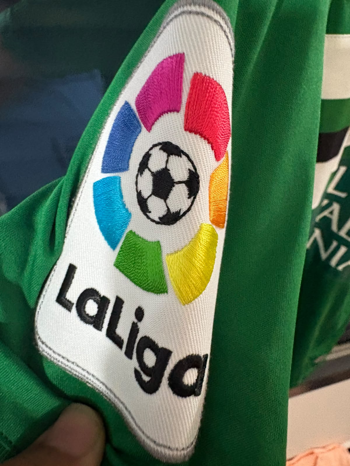 Camisa CD Leganés Verde e Branca - Mantovani 5 - Joma - De Jogo