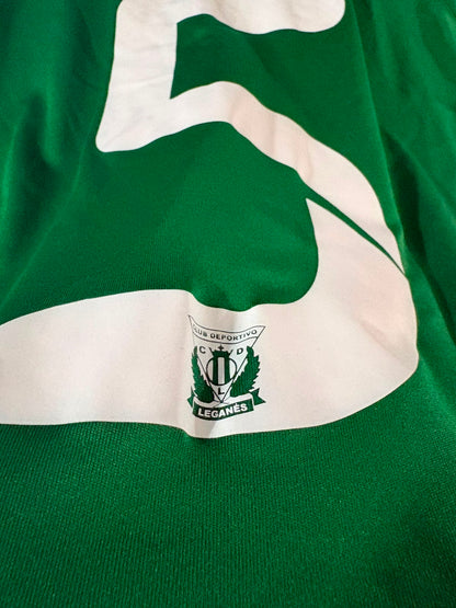 Camisa CD Leganés Verde e Branca - Mantovani 5 - Joma - De Jogo