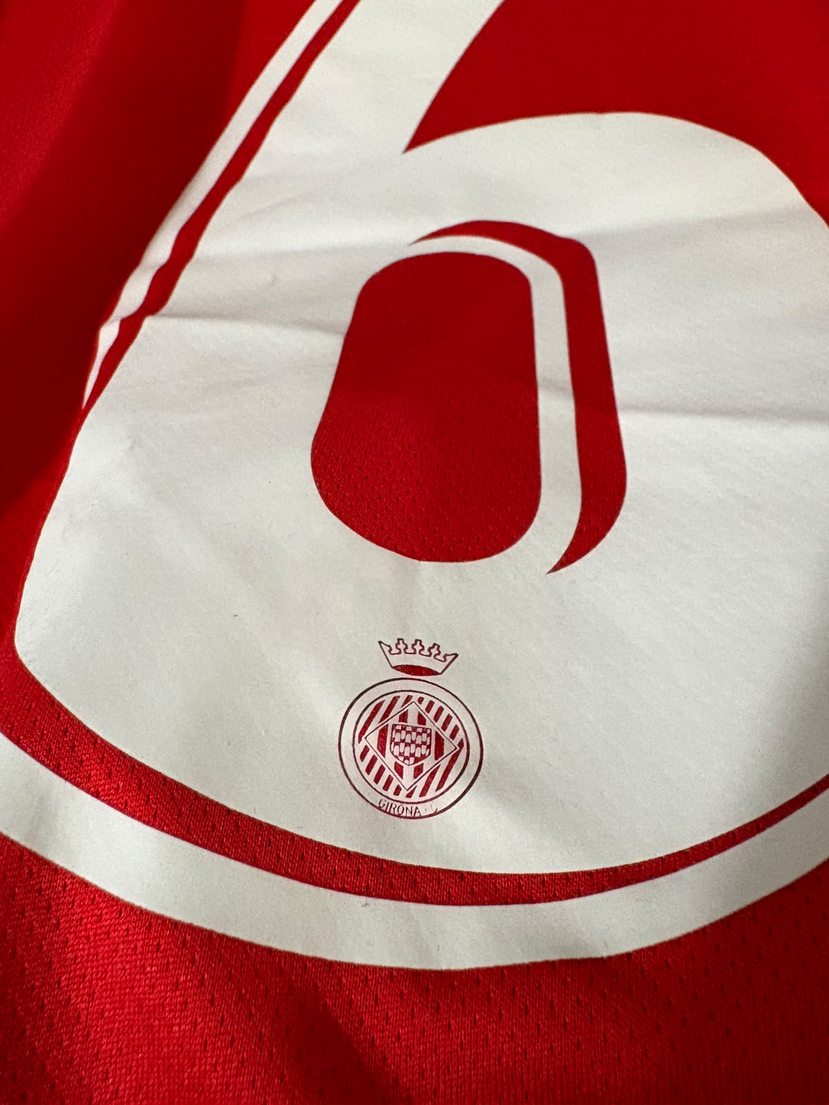 Camisa Girona FC Home 2018/19 Granell 6 - Umbro - Player Issue