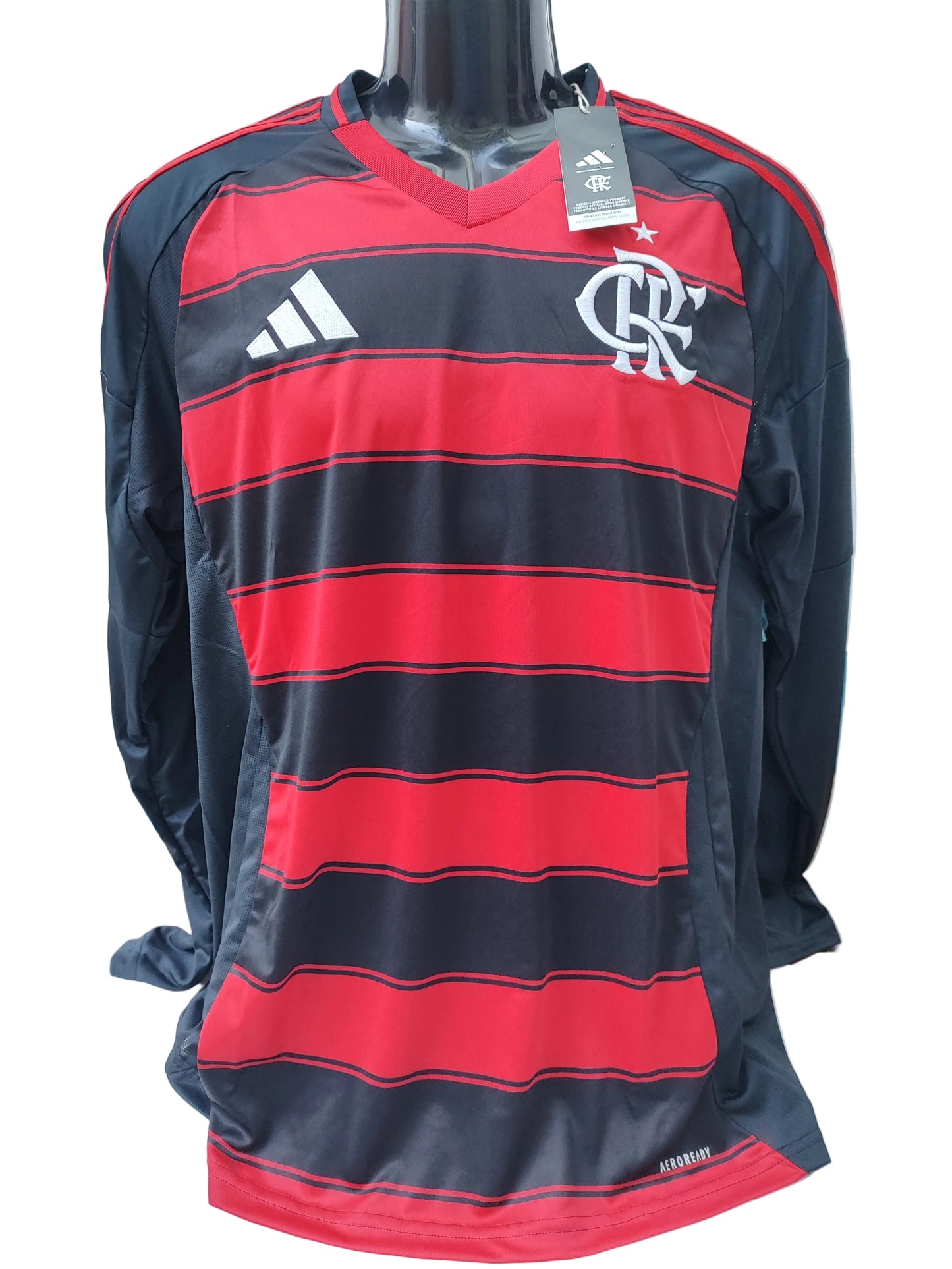 Camisa I Flamengo Manga Longa 25/26
