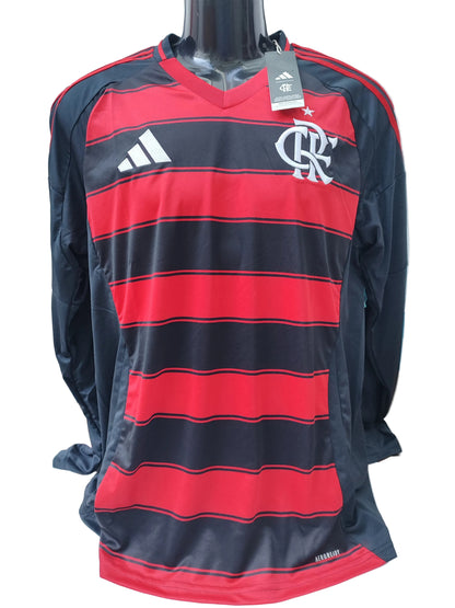 Camisa I Flamengo Manga Longa 25/26
