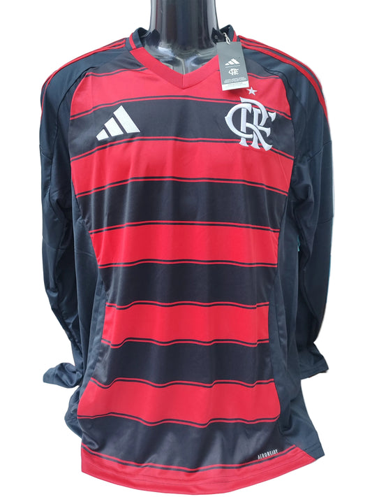 Camisa I Flamengo Manga Longa 25/26