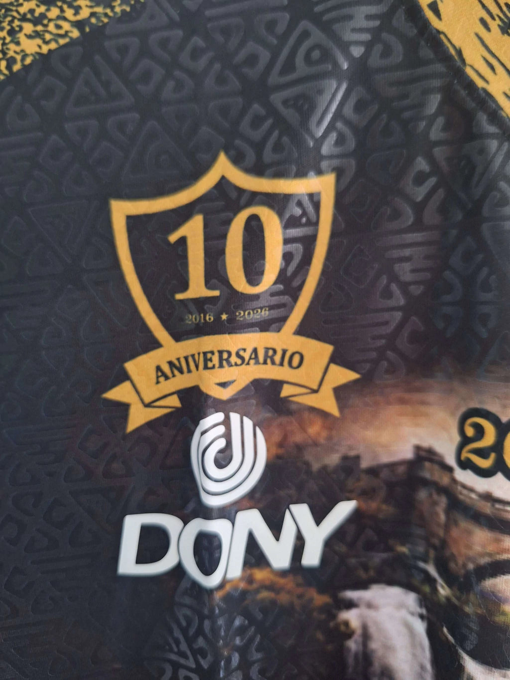 Camisa Gorilas de Juanacatlán 10º Aniversário 2016-2026 - Dony