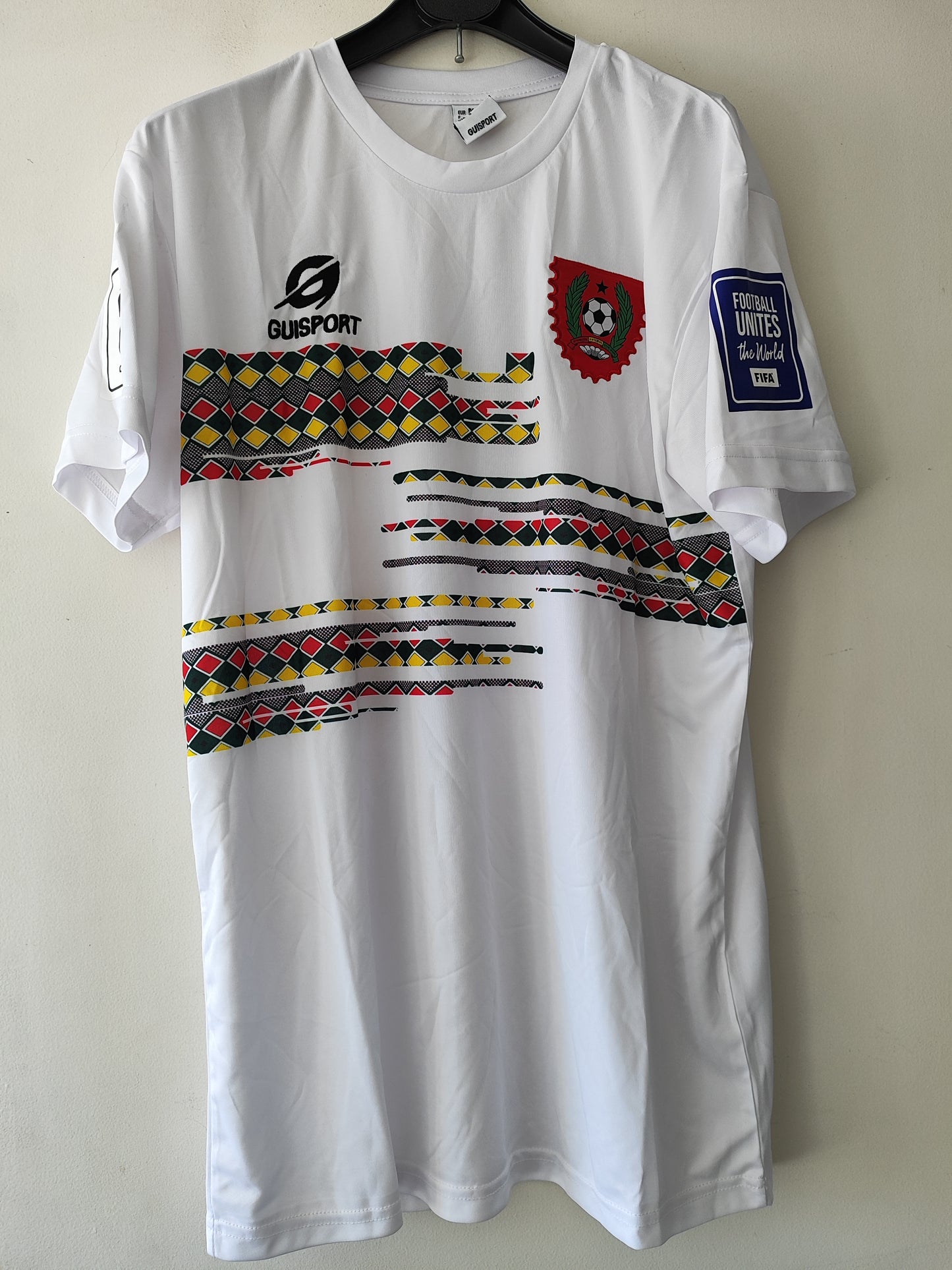 Camisa Guiné-Bissau 2022 Guisport - Uniforme Branco