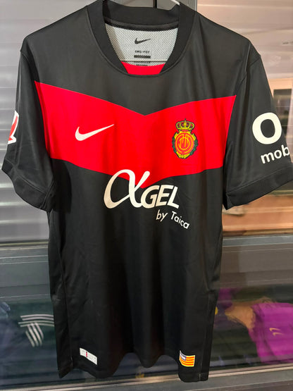 Camisa RCD Mallorca Preta e Vermelha - Johan Mojica 22 - Nike - Player Issue