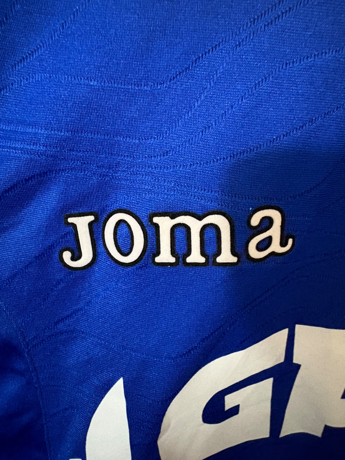 Camisa Getafe CF Azul Retrô - 27- Joma - Player Issue