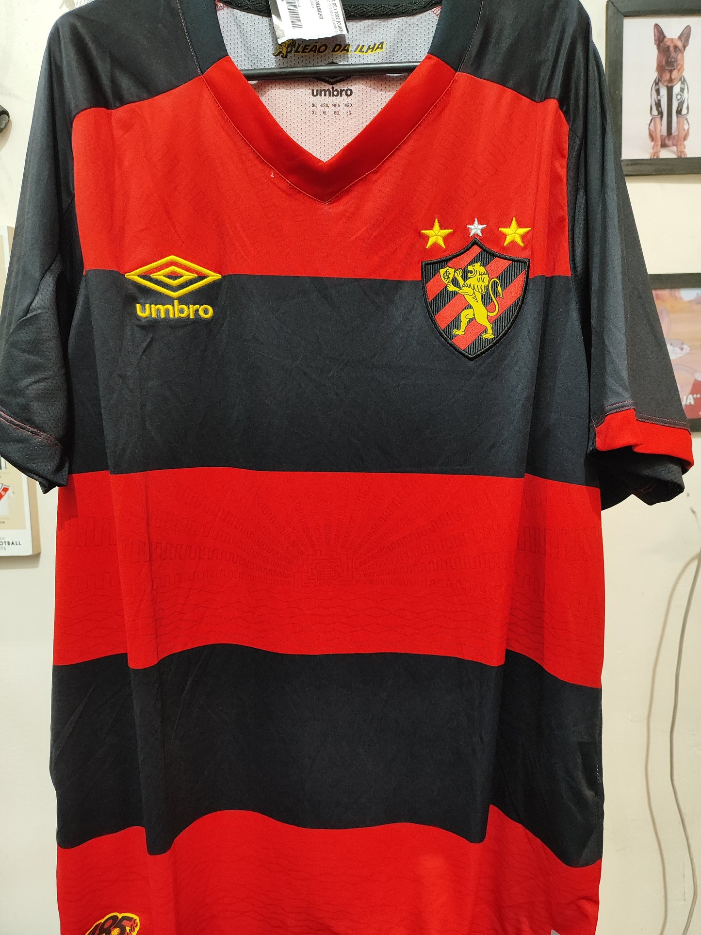 Camisa Sport Recife Home 2022 Umbro Original - com detalhe