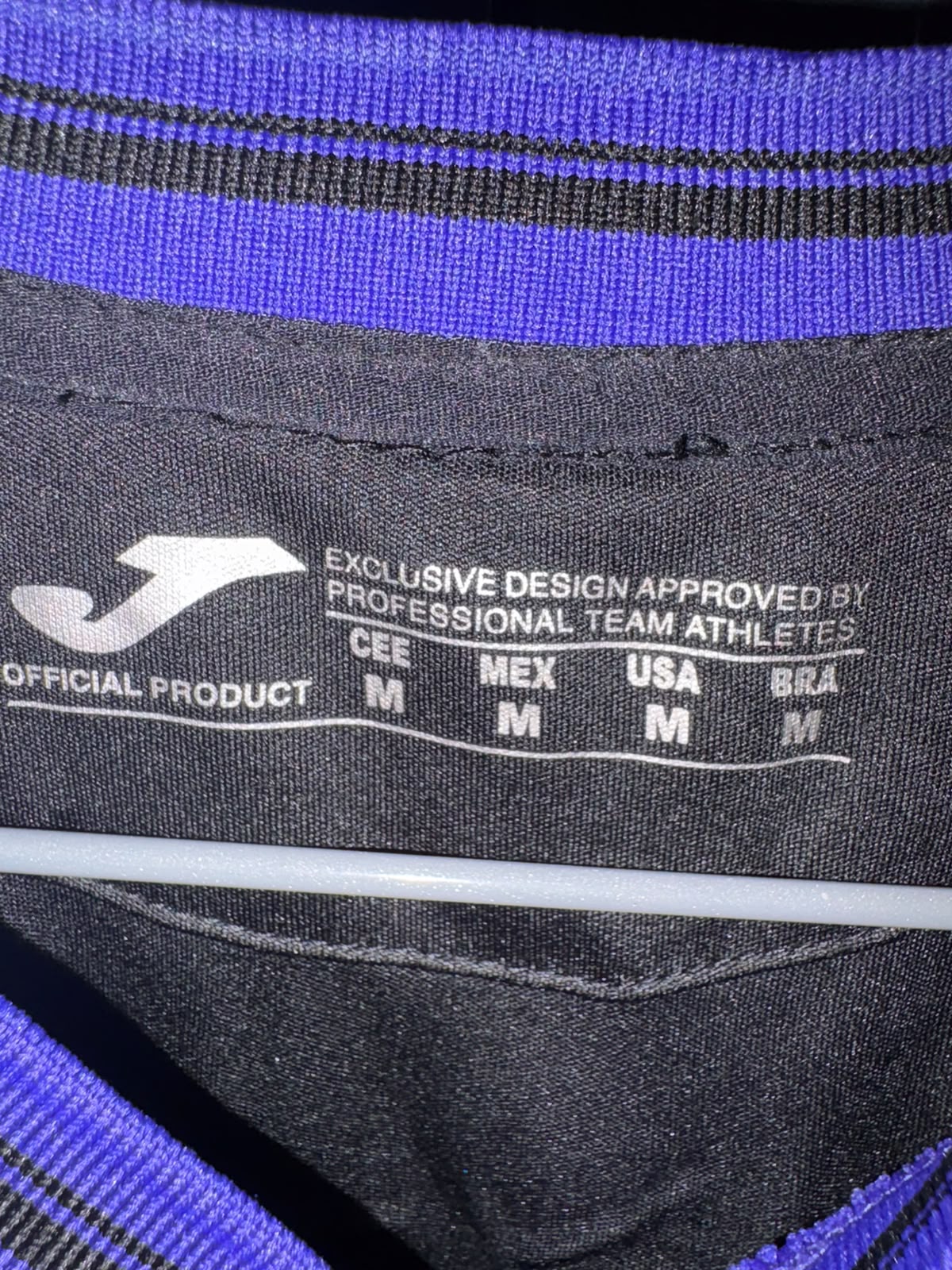 Camisa CD Leganés Preta e Roxa - El Zhar 10 - Joma - De Jogo