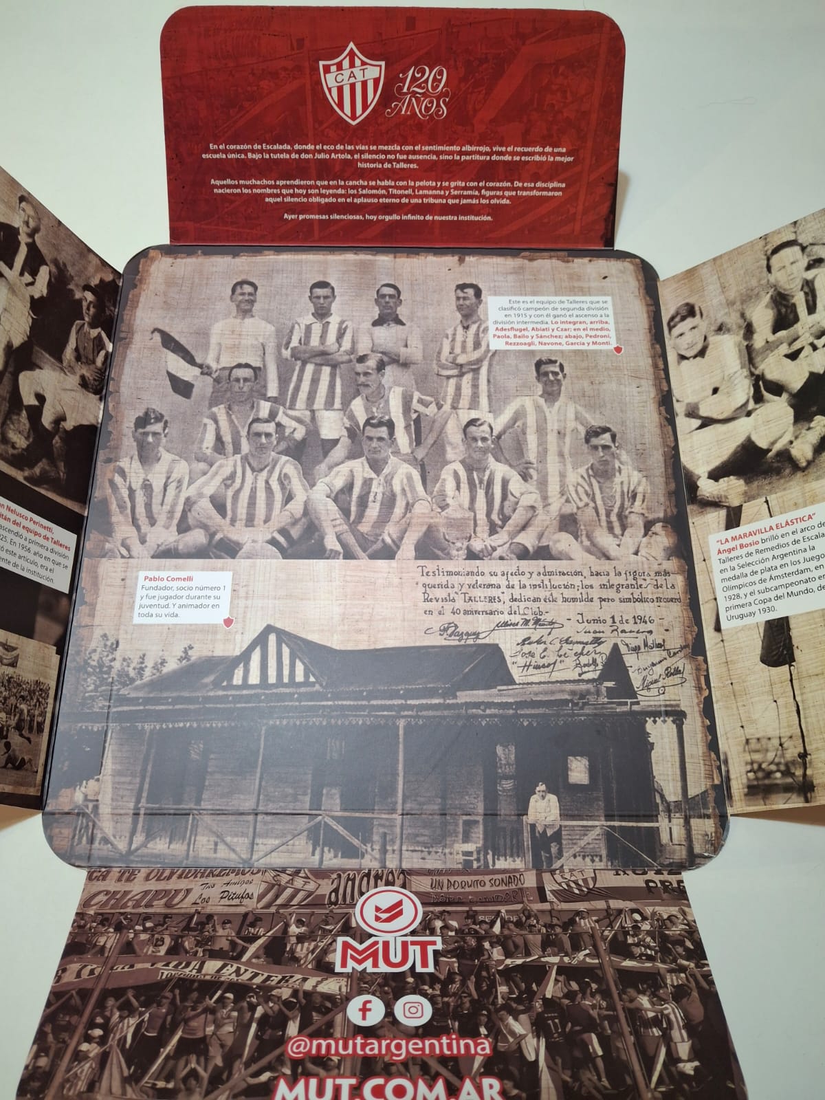 Camisa Talleres de Escalada 120 Años - Edição Comemorativa MUT - Numerada