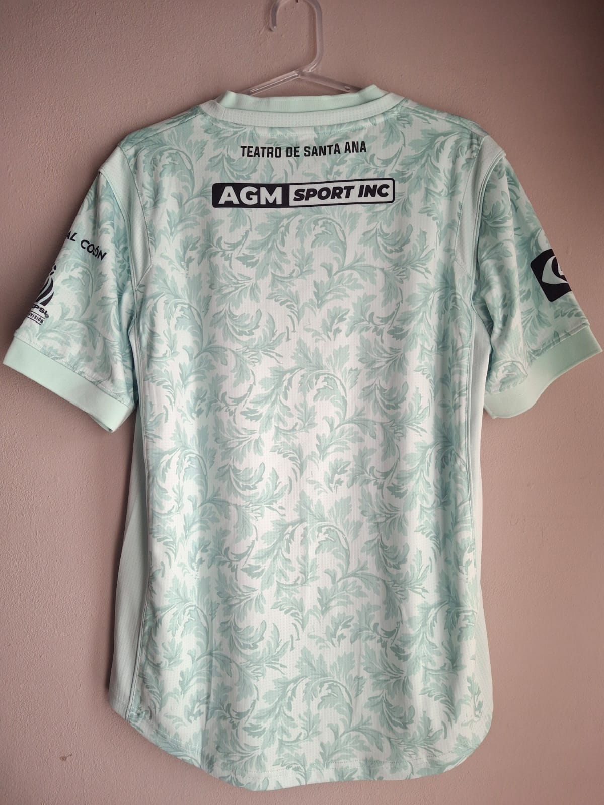 Camisa FAS Verde Menta - Uniforme Visitante Teatro de Santa Ana - Umbro