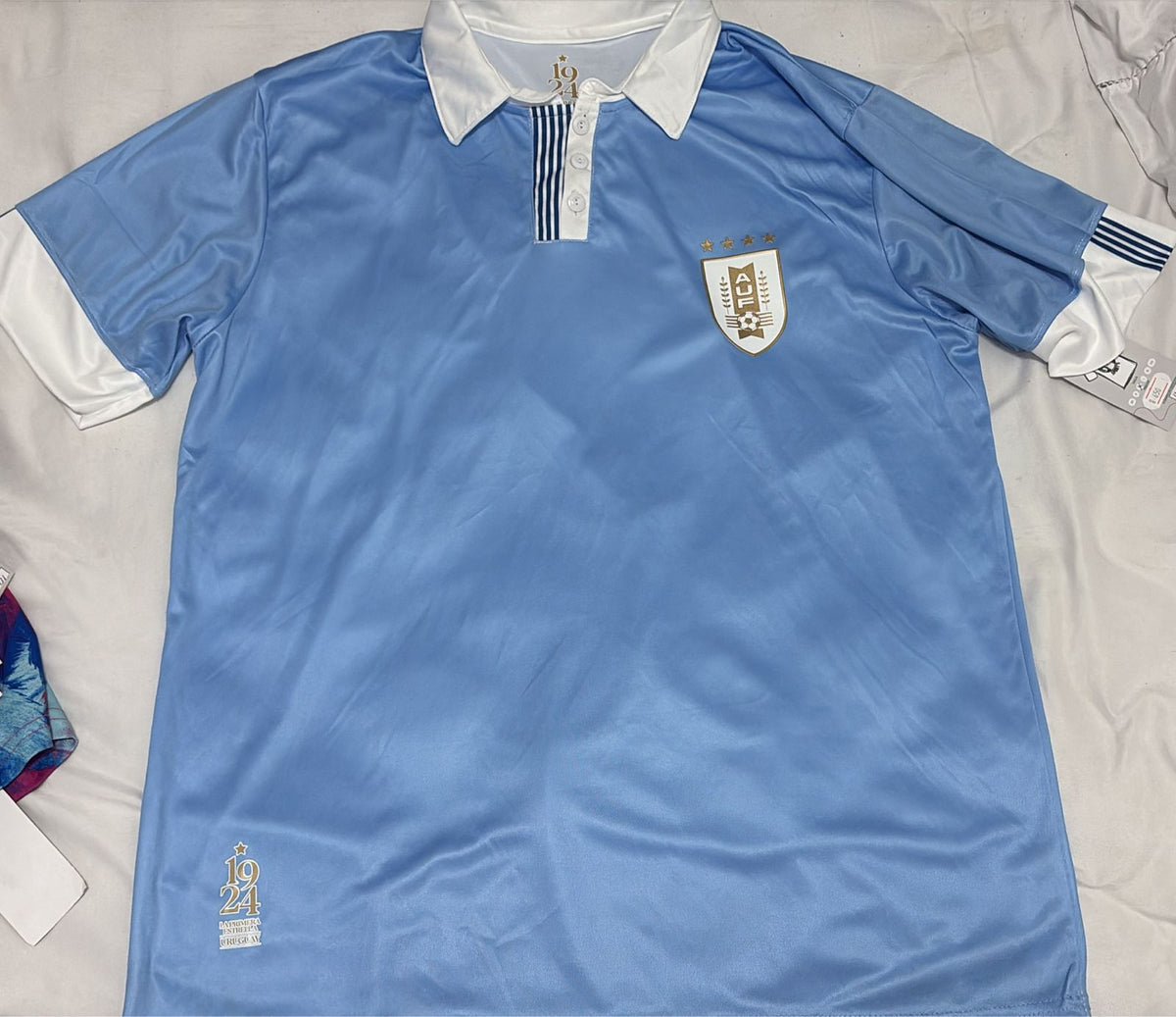 Camisa Uruguai 1924 - La Primera Estrella - Edição Comemorativa AUF