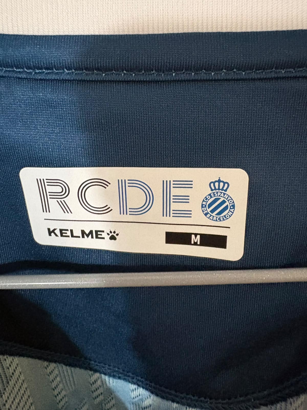 Camisa RCD Espanyol Azul-Marinho - Senyera Catalã - El Hilali 23 - Kelme
