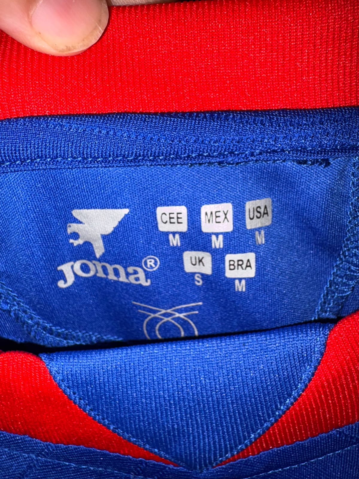 Camisa Getafe CF Azul Retrô - 27- Joma - Player Issue