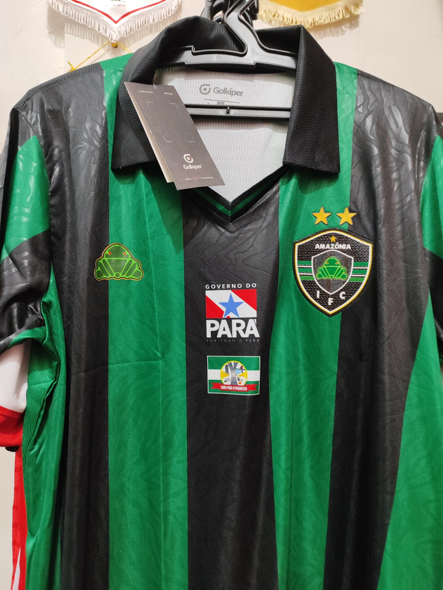 Amazônia Independente FC 2026 — Camisa Titular Goalkeeper (Nova com Etiqueta)