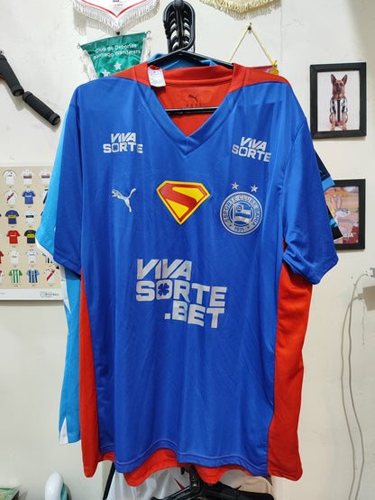 Camisa Bahia Superman 2025 Puma x DC Studios - Edição Especial