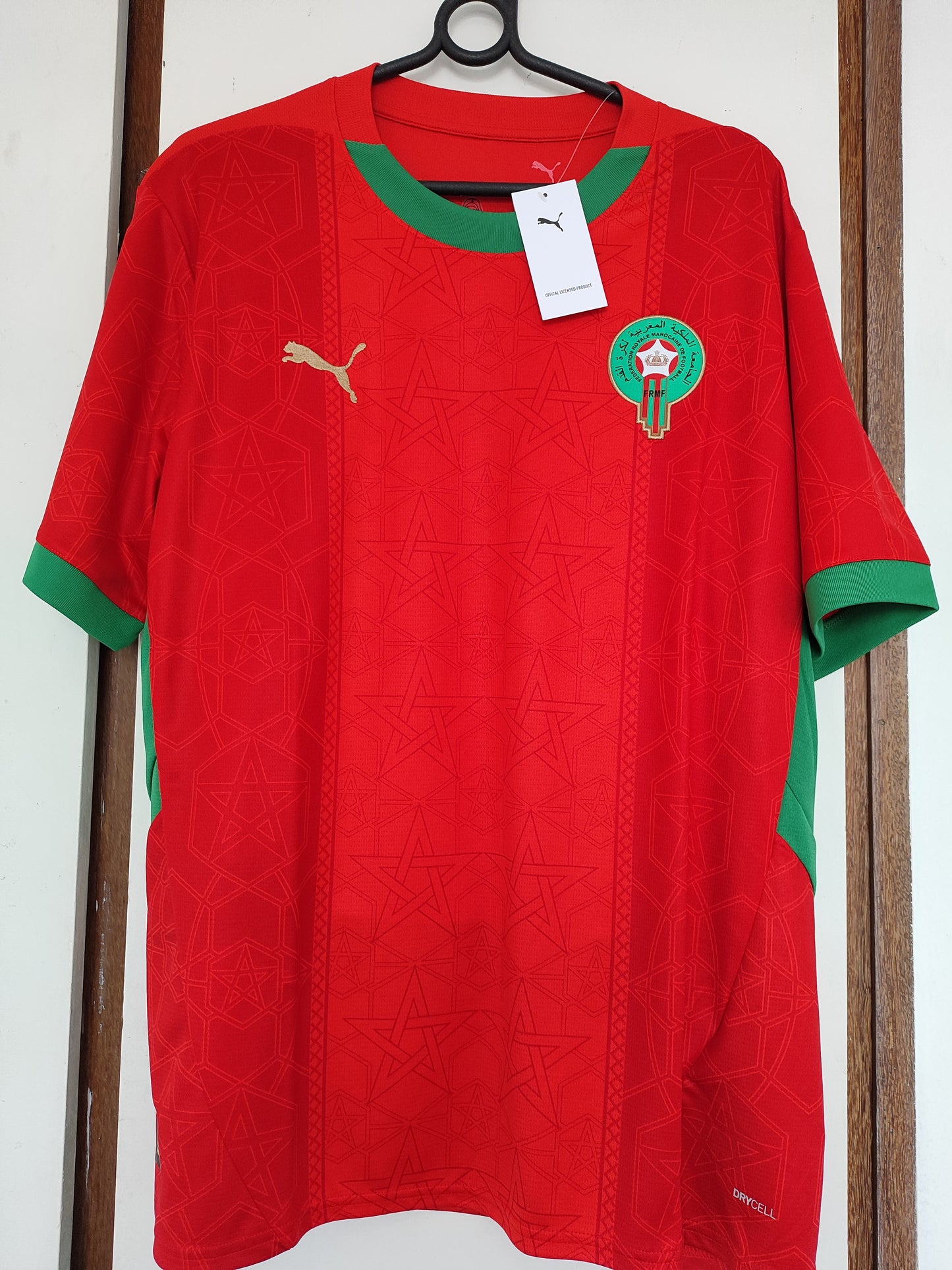 CAMISA SELEÇÃO DE MARROCOS 2025 - HOME (TITULAR)