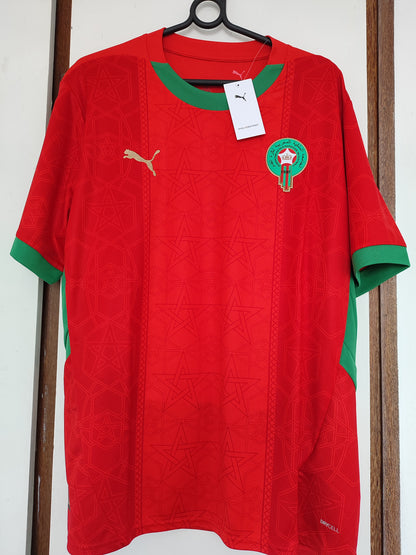 CAMISA SELEÇÃO DE MARROCOS 2025 - HOME (TITULAR)
