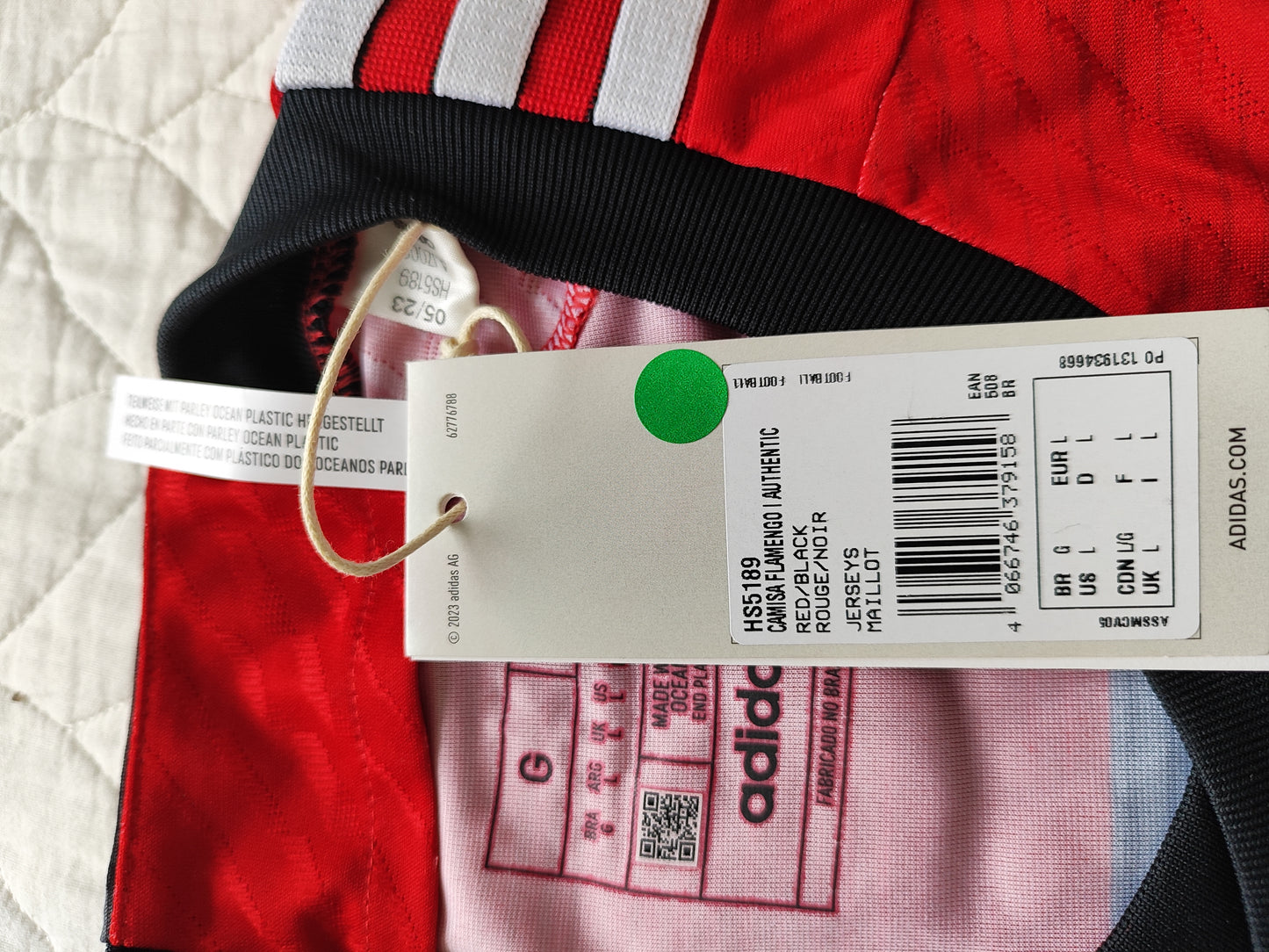 Camisa 1 CR Flamengo 23/24 Authentic - De Arrascaeta