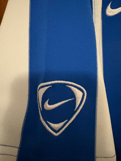 Camisa Odense Boldklub Azul e Branca - Borre 17 - Nike - Player Issue
