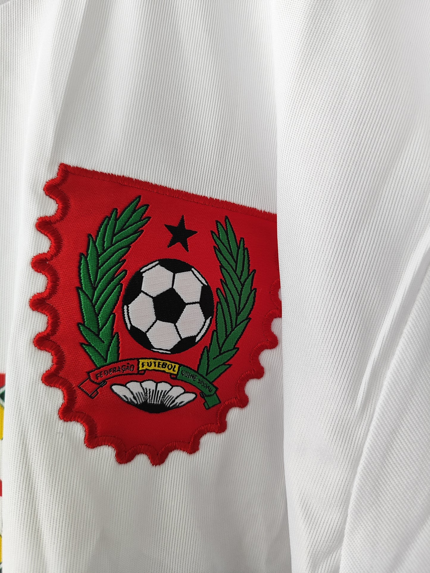 Camisa Guiné-Bissau 2022 Guisport - Uniforme Branco