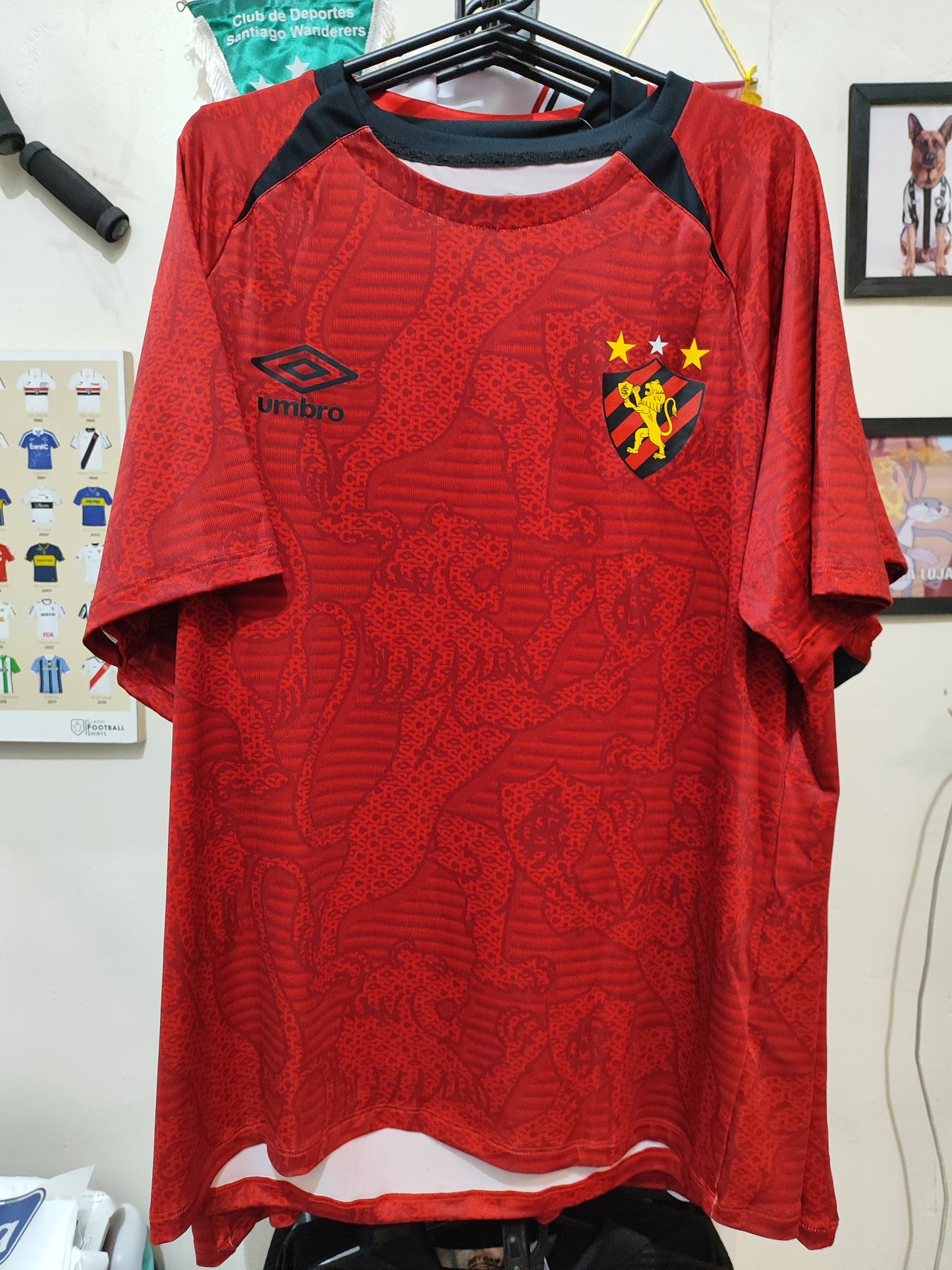 Camisa Sport Recife Treino Pré-Jogo 2024 Umbro Original