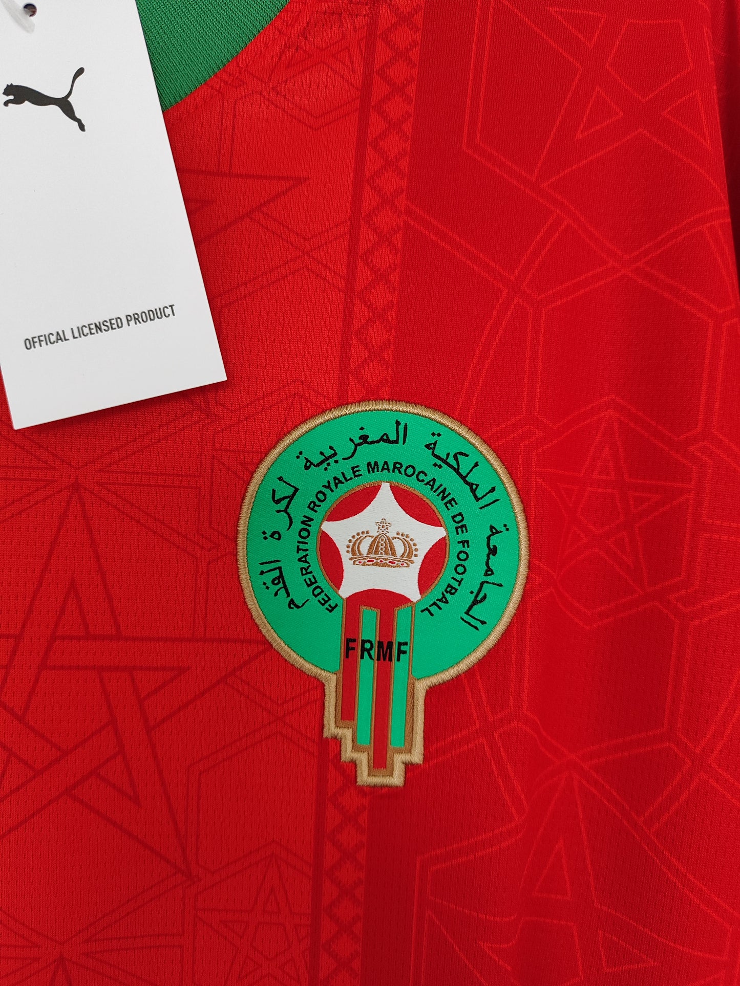 CAMISA SELEÇÃO DE MARROCOS 2025 - HOME (TITULAR)