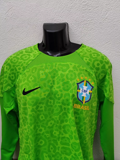 Camisa Brasil Goleiro Copa 2022 - Modelo Jogador Exclusivo (Não Vendida em Lojas)