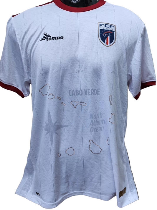 Camisa seleção nacional de Cabo Verde visita