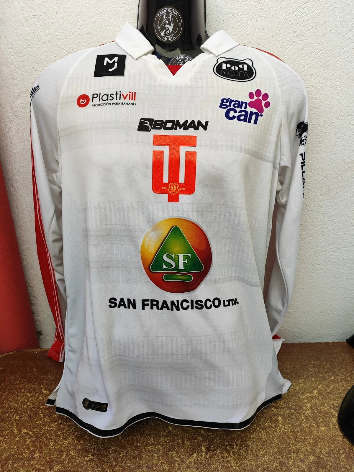 Camiseta Tecnico Universitario 2021 Boman Equador
