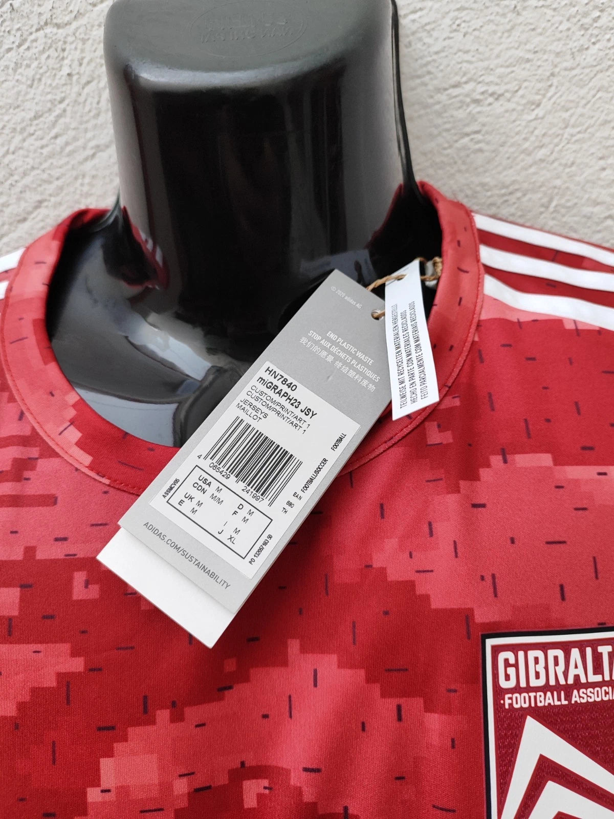 Camisa de Selecao de Gilbratar