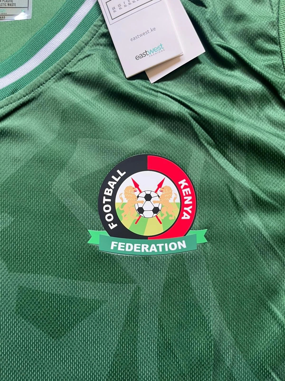 CAMISA SELEÇÃO DO QUÊNIA AWAY (VERDE) 2025