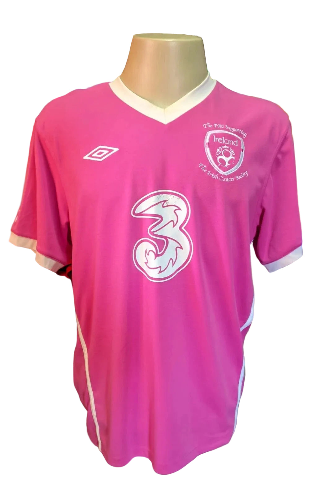 Camisa Irlanda "Pink Ribbon" - Cancer Awareness