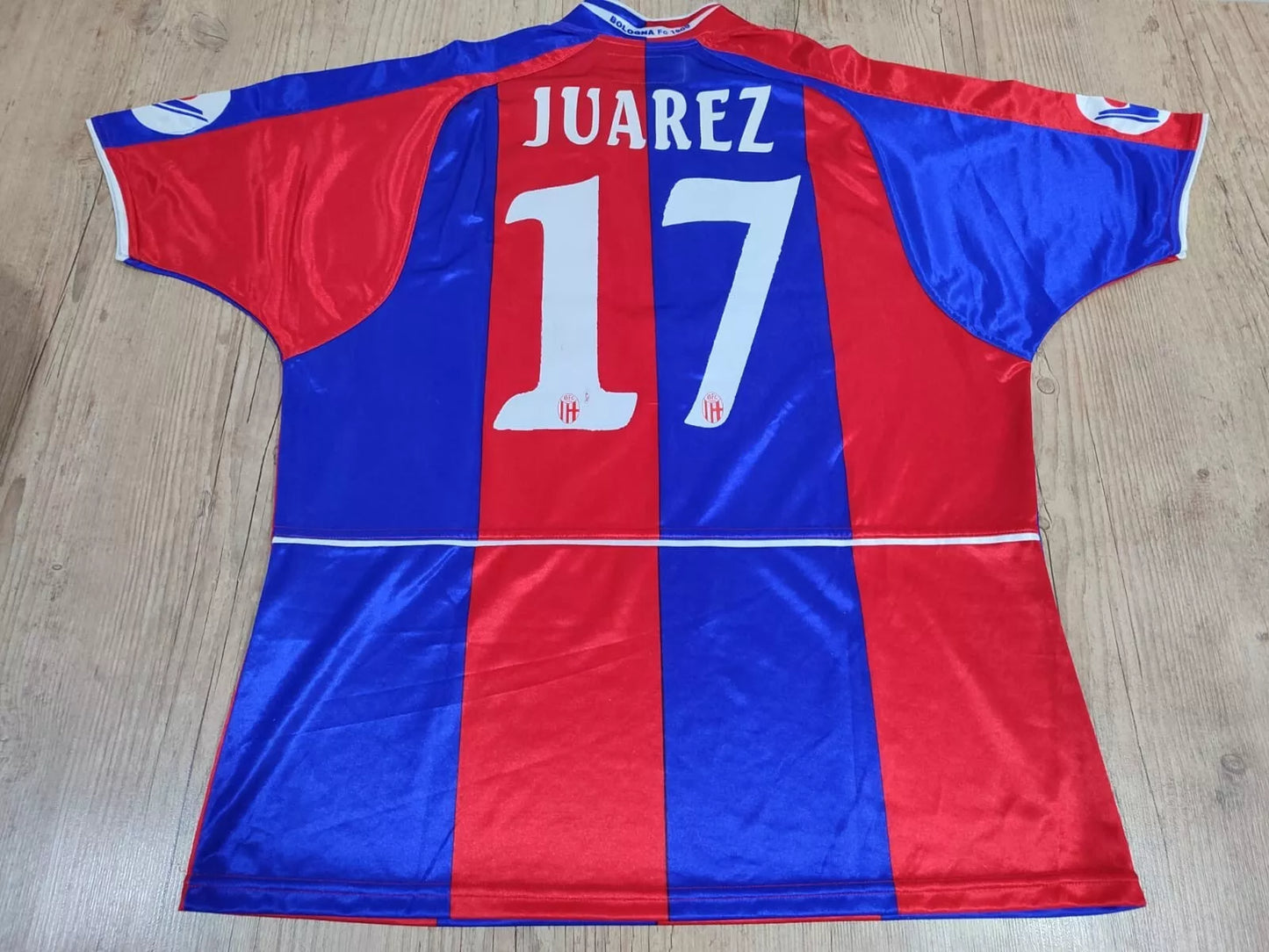 Camisa Bologna Italia 2004/2005 Juarez