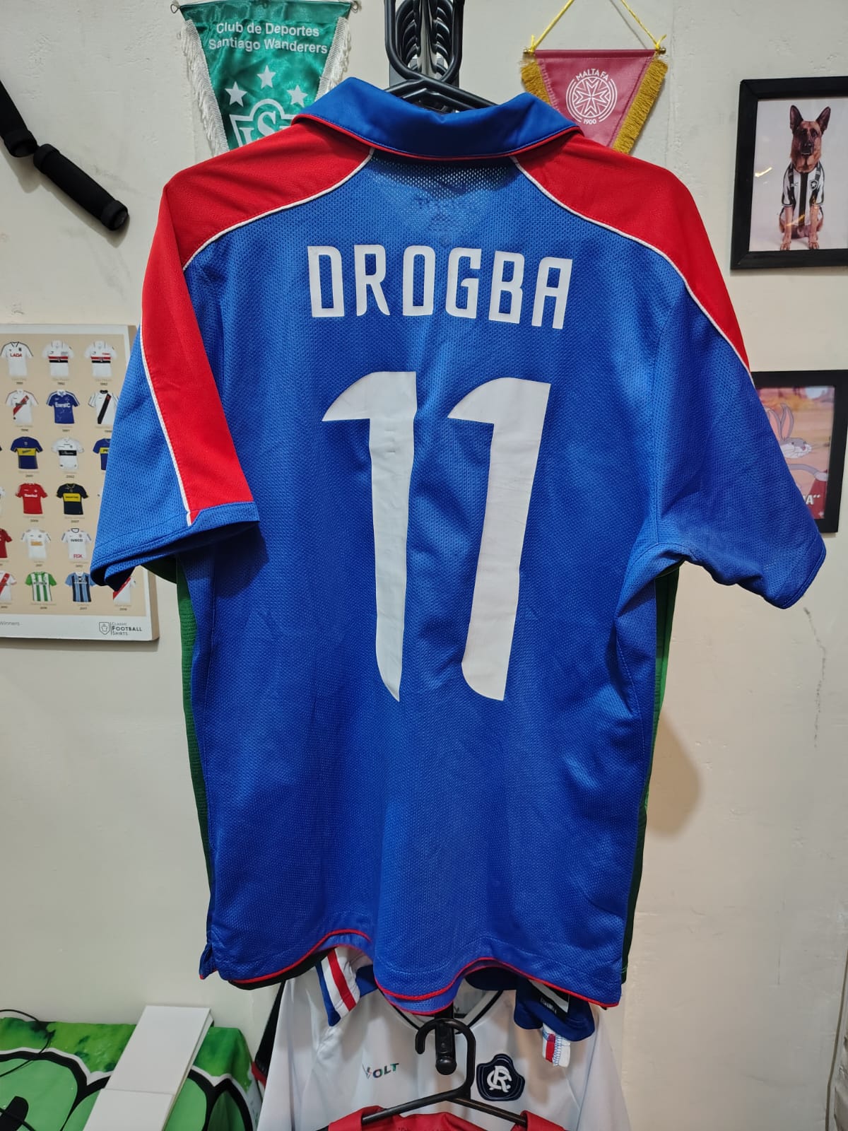 Camisa Shanghai Shenhua 2012 – costas, Drogba 11