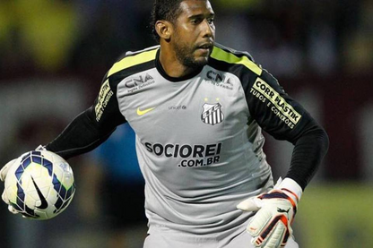 Camisa de jogo Santos goleiro - Aranha 2014