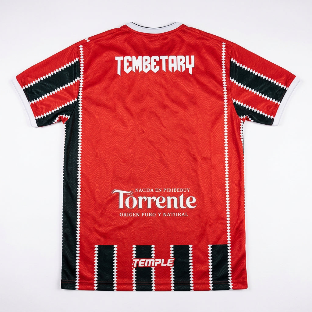 Camisa Atlético Tembetary 2025 – costas com Torrente